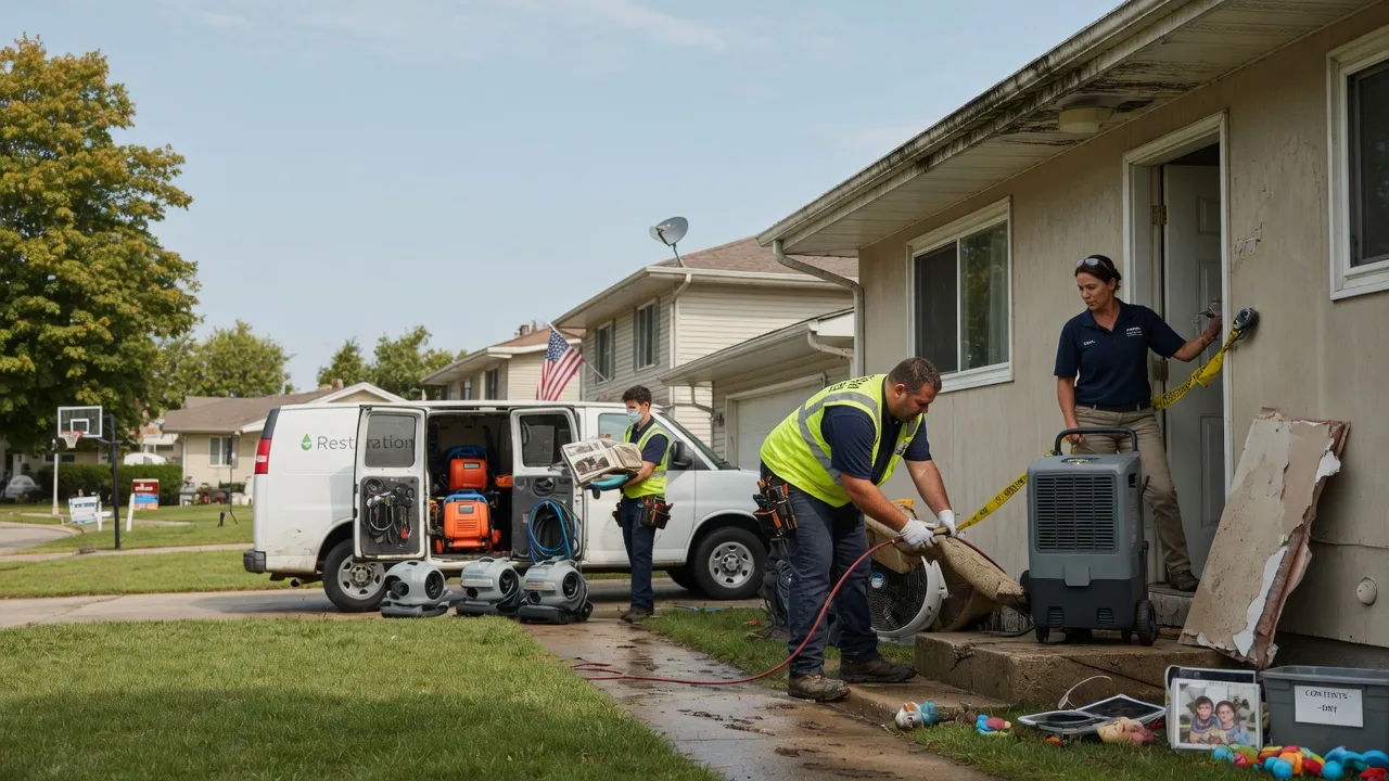 Water Damage Restoration in Parkersburg, IL near me